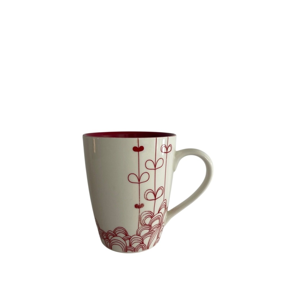 Starbucks Bone China Heart Valentines Coffee Mig
